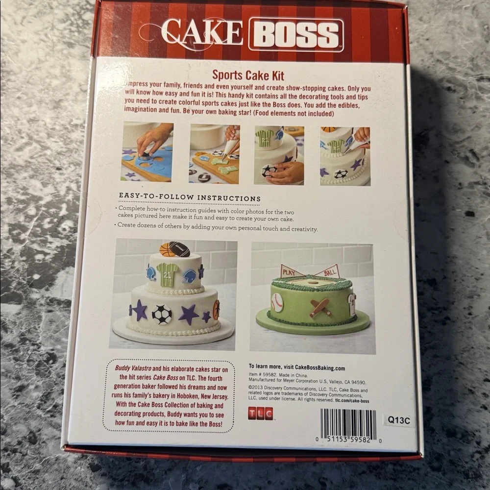 Sports Cake Kit - 28 Piece Decorating Kit